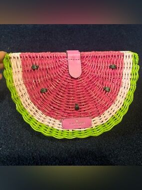 kate spade Wicker Watermelon Bag